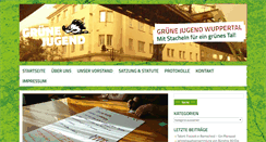 Desktop Screenshot of gj-wuppertal.de